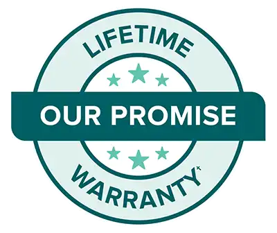 lifetime warranty badge