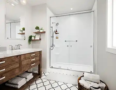 shower remodeling example