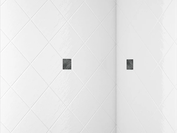 diamond pattern shower liner